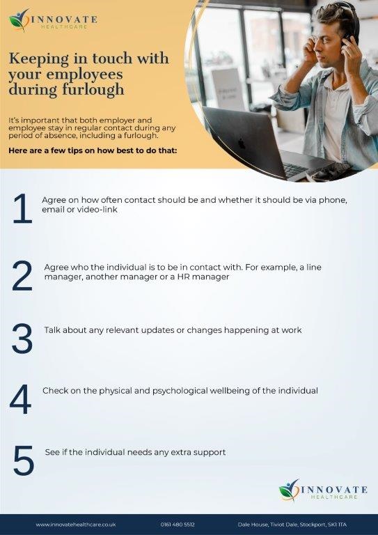 Keeping in touch with employees during furlough EML